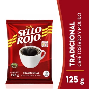 CAFE MOLIDO LAMINADO SELLO ROJO 125 gr