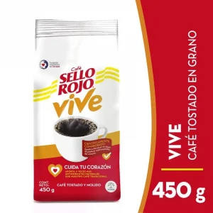 Cafe Molido Vive Corazon Sello Rojo 450g