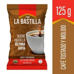 CAFE BASTILLA FUERTE 125G 96PQT