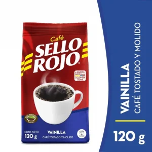 Café Vainilla Medio Tostado Y Molido X 120 gr