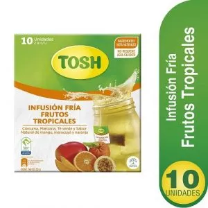 Infusión fria Tosh Frambuesa x 10 sobres (20g)