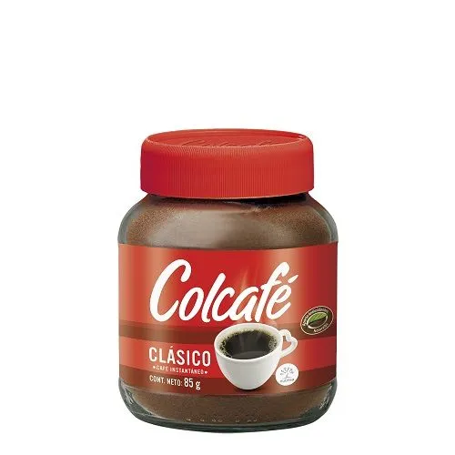 Cafe Colcafe Clasico Frasco 85g 2 CAFE COLCAFE CLASICO 50G 24FCO.