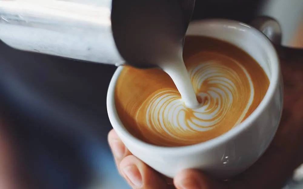 Hvor finner du en deilig cappuccino-kaffe i byen din? 1 delicioso cafe de capuchino 1
