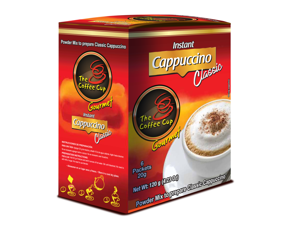 Klassisk cappuccino med 3 Corações kaffe: En deilig oppskrift! 1 delicioso capuchino clasico